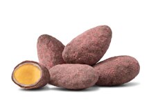 Raspberry Dusted Dark Chocolate Covered Almonds image