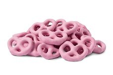 Raspberry Flavored Yogurt Pretzels image
